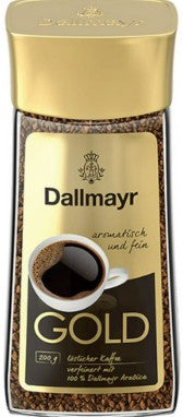Dallmayr Gold Instant Medium Roast Coffee Aromatic and Delicate 200g
