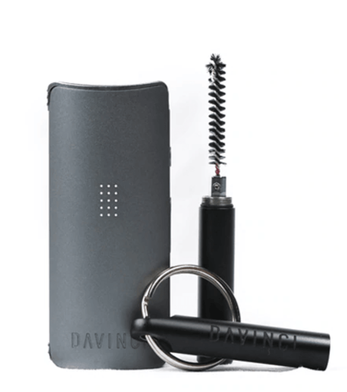 Davinci Miqro Dry Herb Vaporizer - Compact Basic Kit (Multiple Colors): Pocket-Sized Power, Ultra-compact Design, Discreet and Portable Dry Herb Vaporizing, Precision Temperature Control, Customizable Sessions, Advanced Temperature Settings, Innovative Technology, Zirconium Airflow System, Cooler, Smoother Draws, Assorted Colors Available, Graphite, Rust, Cobalt, Amethyst, Complete Basic Kit, Essentials, Easy Setup, Efficient Use.