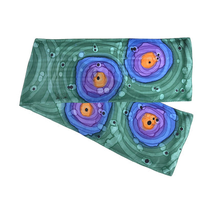 Deboragh McDonnell Large Hand-painted Scarf