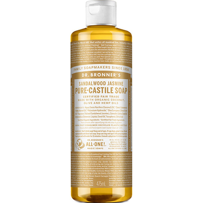 Dr. Bronner's Pure Castile Soap [ Sandalwood Jasmine ]