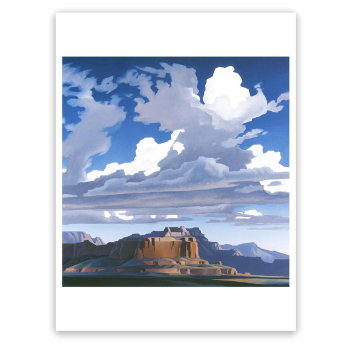 Ed Mell "Sweeping Clouds" Print