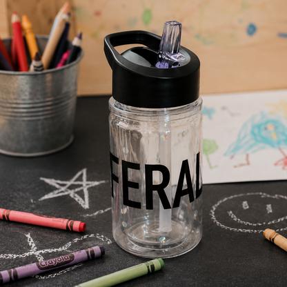 Feral Toddler Sippy Cup Salt and Sparkle