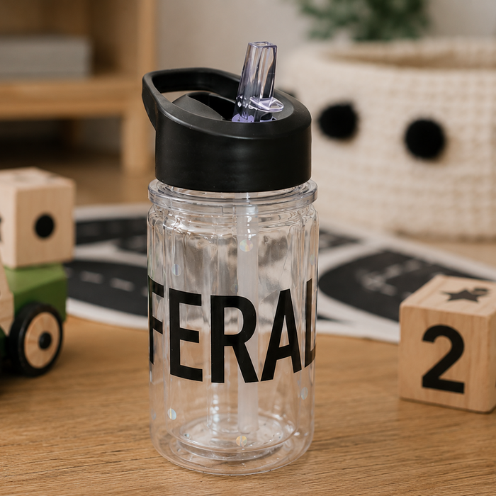 Feral Toddler Sippy Cup Salt and Sparkle