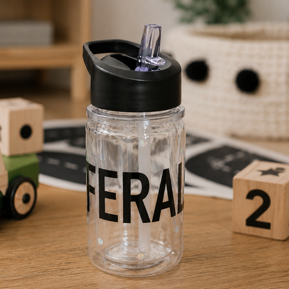 Feral Toddler Sippy Cup Salt and Sparkle