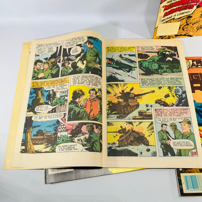 Fightin Army Comic Lot Charlton War Comics Issues 128 131 146 150