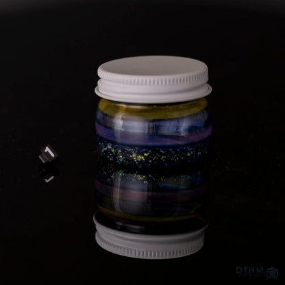 Freeek Glass Encalmo Jars: Handcrafted storage, unique encalmo designs, secure storage, assorted colors, durable glass