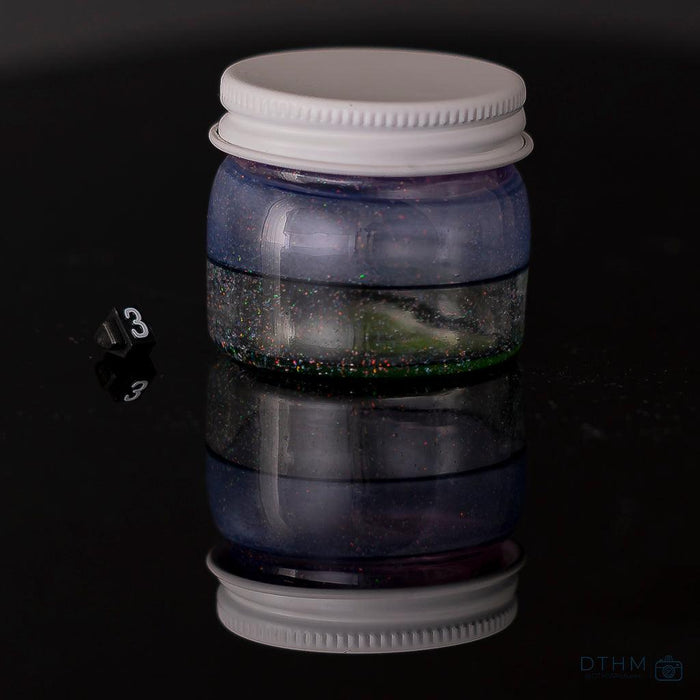 Glass Baller Jars: Freeek Glass, handcrafted, secure storage, assorted colors, durable glass, encalmo designs