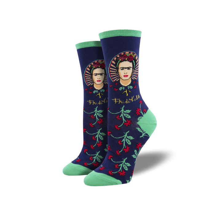 Frida Kahlo Flower Socks