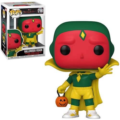 Funko Pop! WandaVision Halloween Vision Vinyl Figure