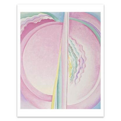 Georgia O'Keeffe "Pink Abstraction" Made-to-Order  Print