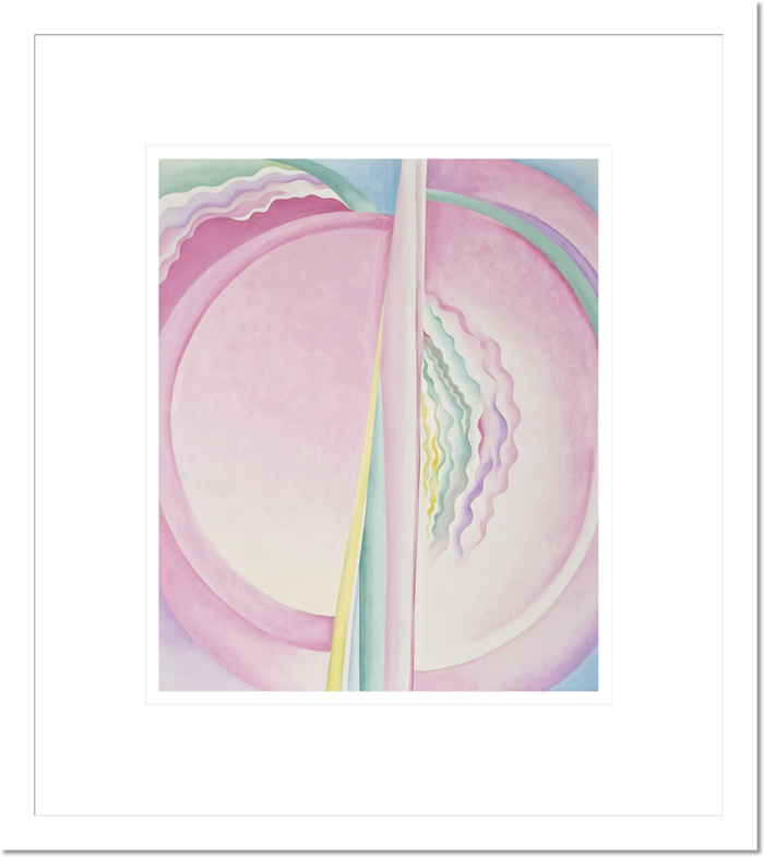 Georgia O'Keeffe "Pink Abstraction" Made-to-Order  Print