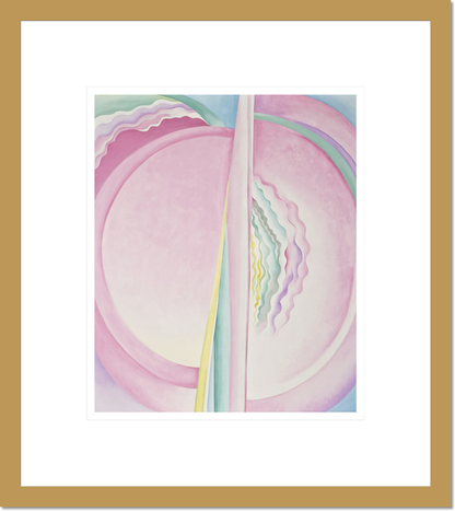 Georgia O'Keeffe "Pink Abstraction" Made-to-Order  Print