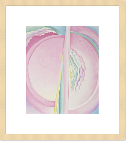 Georgia O'Keeffe "Pink Abstraction" Made-to-Order  Print