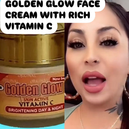 💯 Golden Glow intensive Half FACE CREAM