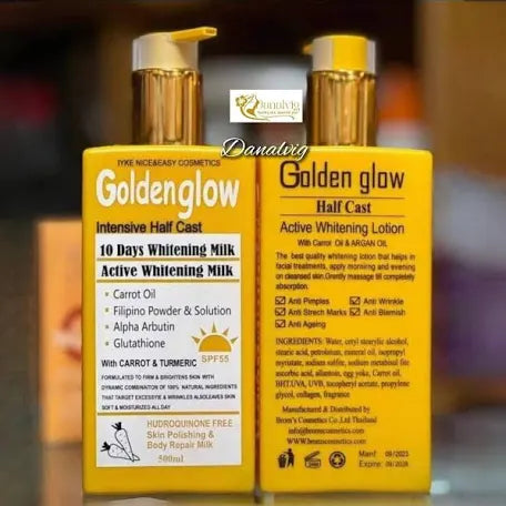💯 Golden Glow intensive Half FACE CREAM