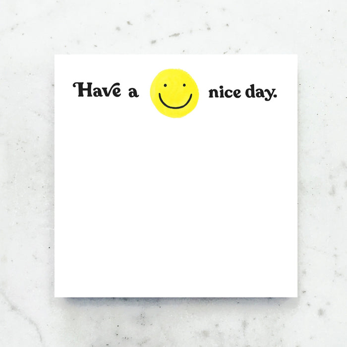 Have A Nice Day Jumbo Desk Pad