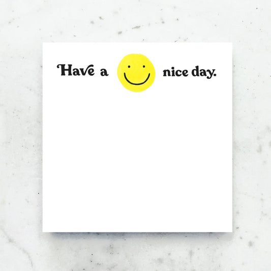Have A Nice Day Jumbo Desk Pad