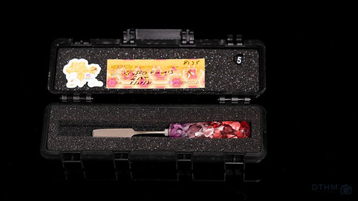 Colored Dab Tool: Hand-Spun Dabber, Heady Toolz, Assorted Colors, Artistic Design, Heat-Resistant Dabber