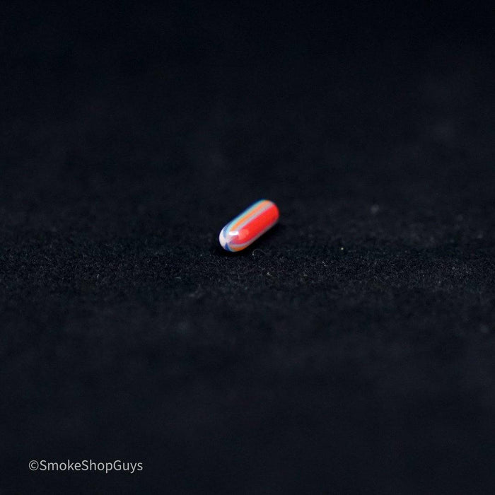 Unique Design Terp Pills: HomeAloneGlass, Handcrafted Glass, Custom Unique Patterns, Made in USA, Even Heat Distribution, Consistent Heat Retention, Smoother Sessions, Premium High-Quality Heat-Resistant Glass, Universal Fit, Compatible with Most Quartz Bangers and Rigs, Collector’s Choice, Adds Style and Functionality.