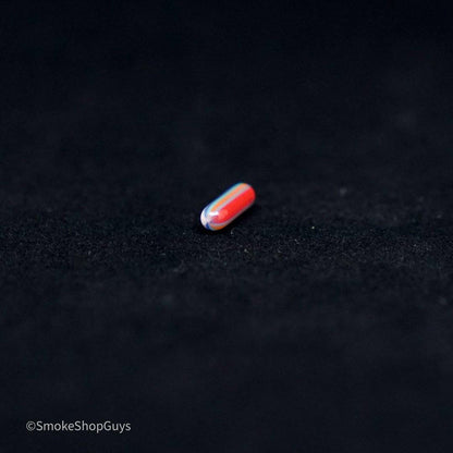 Unique Design Terp Pills: HomeAloneGlass, Handcrafted Glass, Custom Unique Patterns, Made in USA, Even Heat Distribution, Consistent Heat Retention, Smoother Sessions, Premium High-Quality Heat-Resistant Glass, Universal Fit, Compatible with Most Quartz Bangers and Rigs, Collector’s Choice, Adds Style and Functionality.