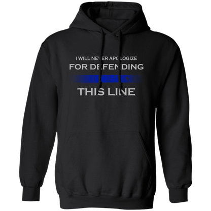 "I will never apologize for defending this line" - Hoodies -  RJ1