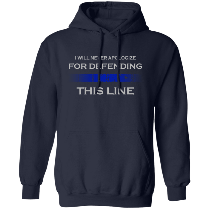 "I will never apologize for defending this line" - Hoodies -  RJ1