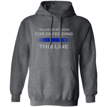 "I will never apologize for defending this line" - Hoodies -  RJ1