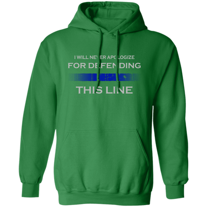 "I will never apologize for defending this line" - Hoodies -  RJ1