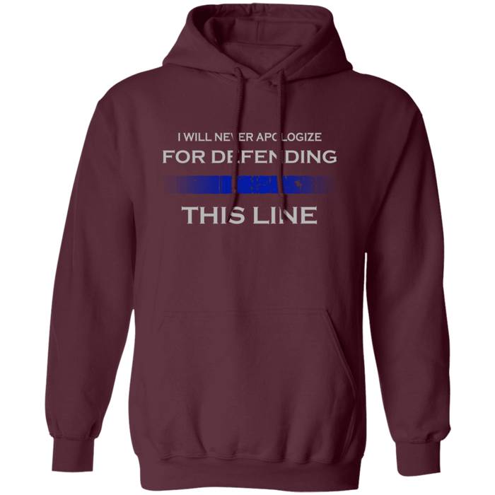 "I will never apologize for defending this line" - Hoodies -  RJ1