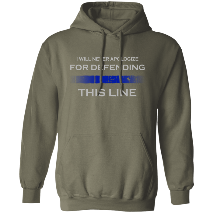 "I will never apologize for defending this line" - Hoodies -  RJ1