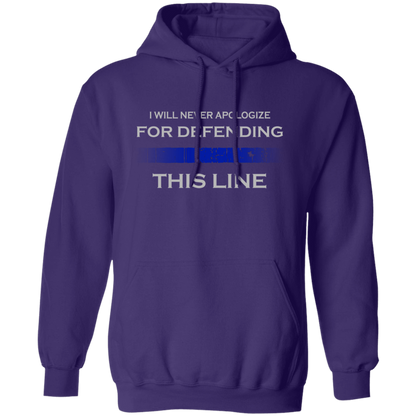 "I will never apologize for defending this line" - Hoodies -  RJ1
