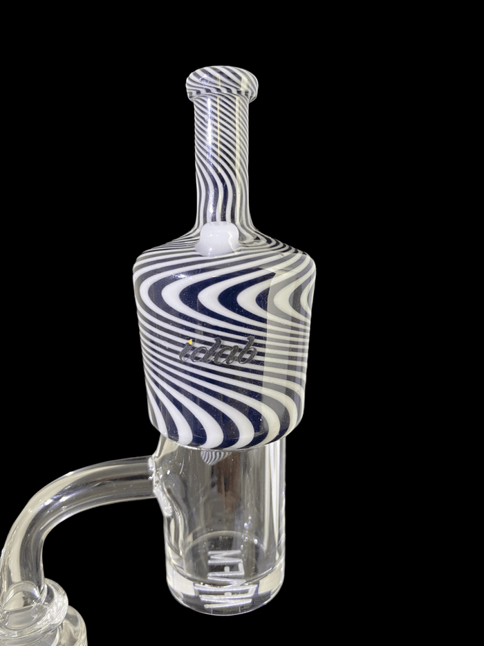 Henny Bottle Directional Carb Cap: iDab Glass, Precise Airflow, Unique Design, Heat-Resistant, Assorted Colors