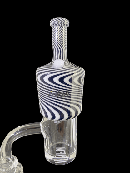 Henny Bottle Directional Carb Cap: iDab Glass, Precise Airflow, Unique Design, Heat-Resistant, Assorted Colors