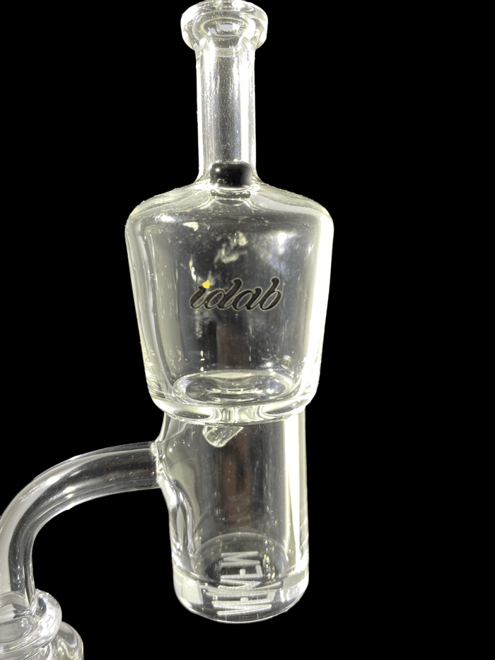 Mini Dab Rig Carb Cap: iDab Glass Henny Bottle, Precise Heating, Compact, Lightweight, Premium Accessory