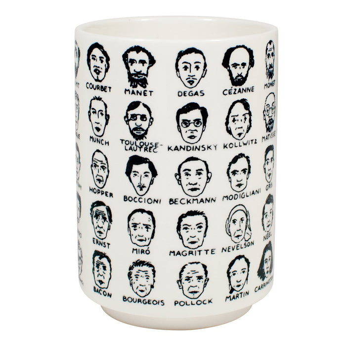 It's Hard To Get a Handle on Modern Art Porcelain Tea Cup
