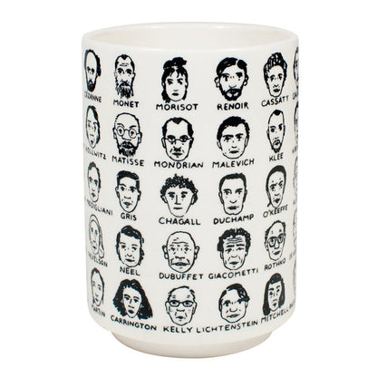 It's Hard To Get a Handle on Modern Art Porcelain Tea Cup