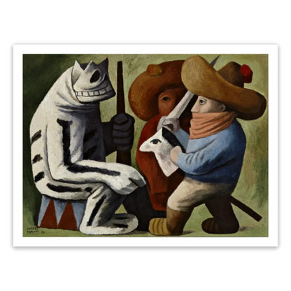 Jose Chavez Morado "Carnival in Huejotzingo (Carnaval en Huejotzingo)" Made-to-Order  Print