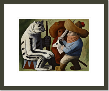 Jose Chavez Morado "Carnival in Huejotzingo (Carnaval en Huejotzingo)" Made-to-Order  Print