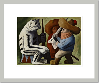 Jose Chavez Morado "Carnival in Huejotzingo (Carnaval en Huejotzingo)" Made-to-Order  Print