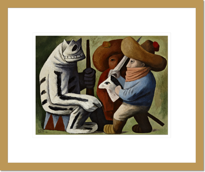 Jose Chavez Morado "Carnival in Huejotzingo (Carnaval en Huejotzingo)" Made-to-Order  Print