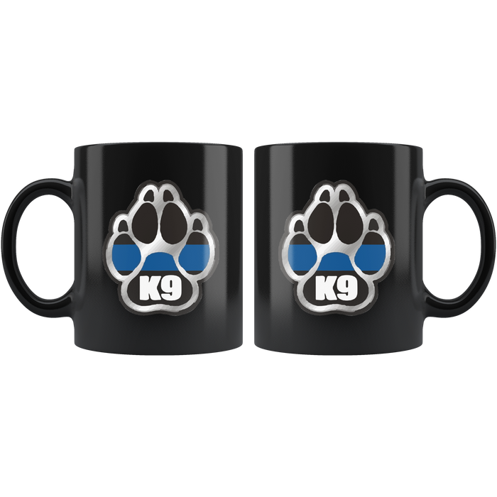 K9 Thin Blue Line Mug