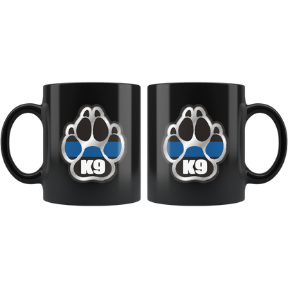 K9 Thin Blue Line Mug