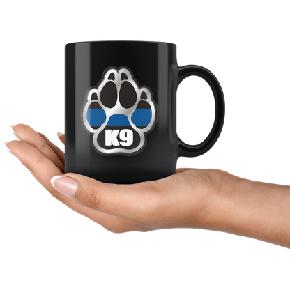 K9 Thin Blue Line Mug