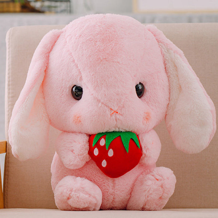 pink bunny plush
