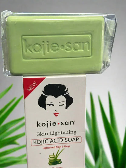 Kojie San Skin Lightening Kojic Acid Soap With Aloe vera 5 days 250Grm