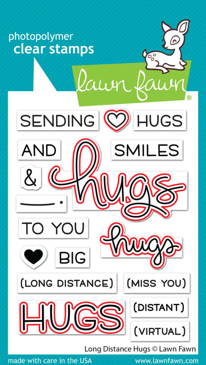 long distance hugs lawn cuts