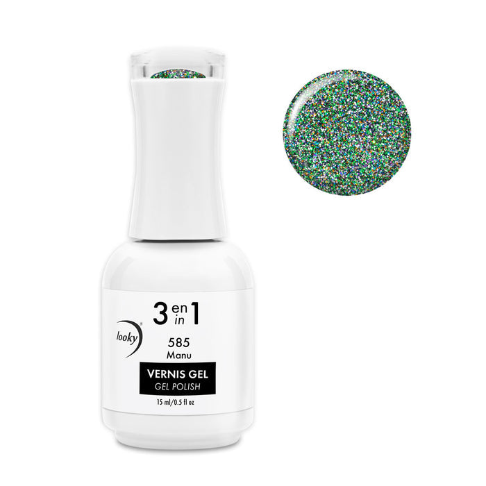 Looky Vernis Gel 3 en 1 #585 Manu