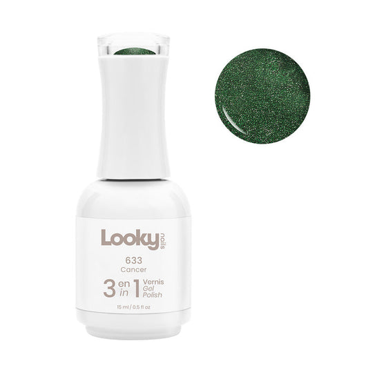 Looky Vernis Gel 3 en 1 #633 Cancer