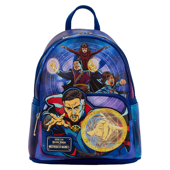 Loungefly Marvel Dr Strange Multiverse Glow In The Dark Mini Backpack