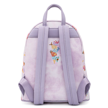 Loungefly Pokemon Ice Cream Acid Wash Denim Mini Backpack